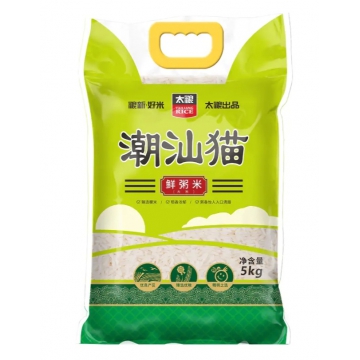 太粮 潮汕猫鲜粥米5kg 粳米10斤真空包装